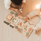 Puzzle en bois éducatif avec prénom personnalisé