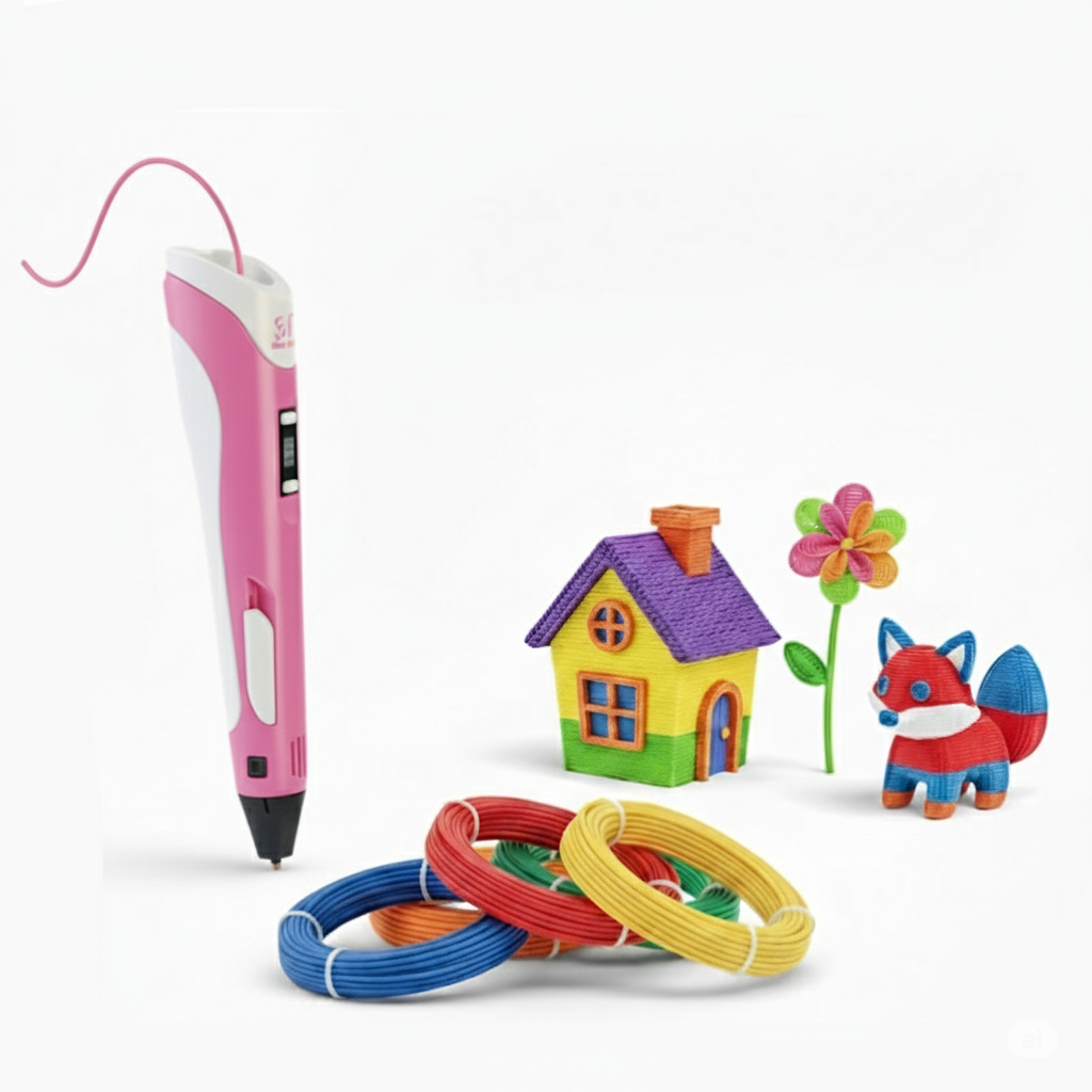 Stylo 3D Créatif pour Enfants parfait pour dessiner