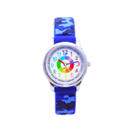 Reloj infantil para aprender la hora en color