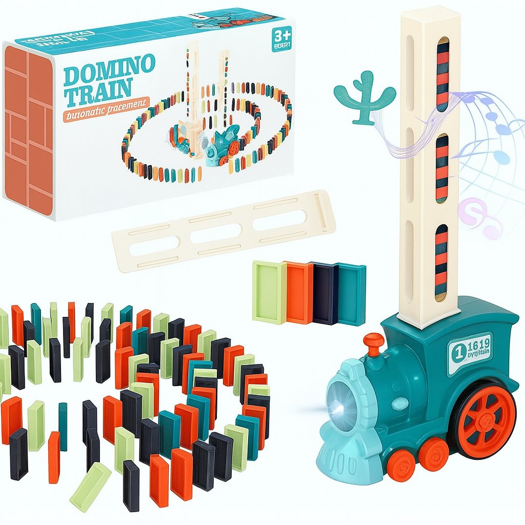 Tren dominó automático educativo Montessori