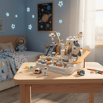 Circuito de coches Montessori - Vignette | Jouets Educatifs Montessori