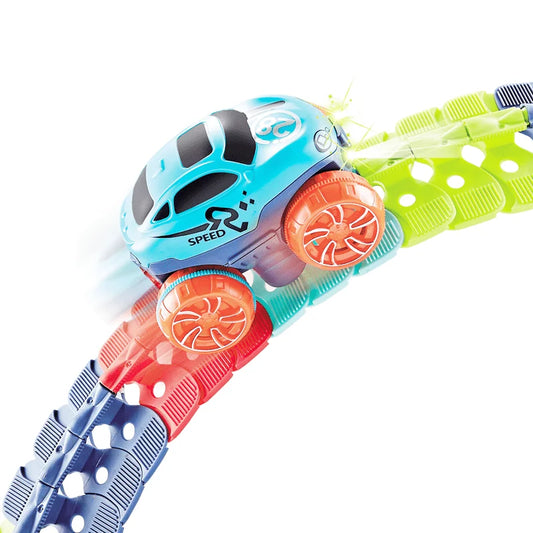 Circuito de coche con bucle