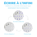 4 libros de escritura mágica Montessori