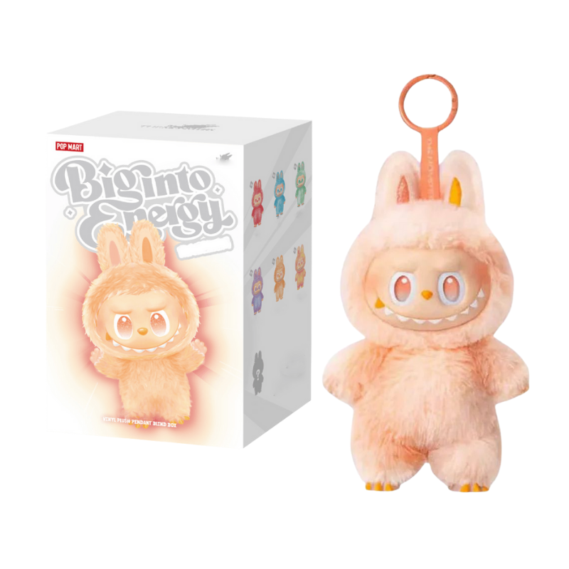 Llavero de peluche Labubu Happiness - Edición Big Into Energy