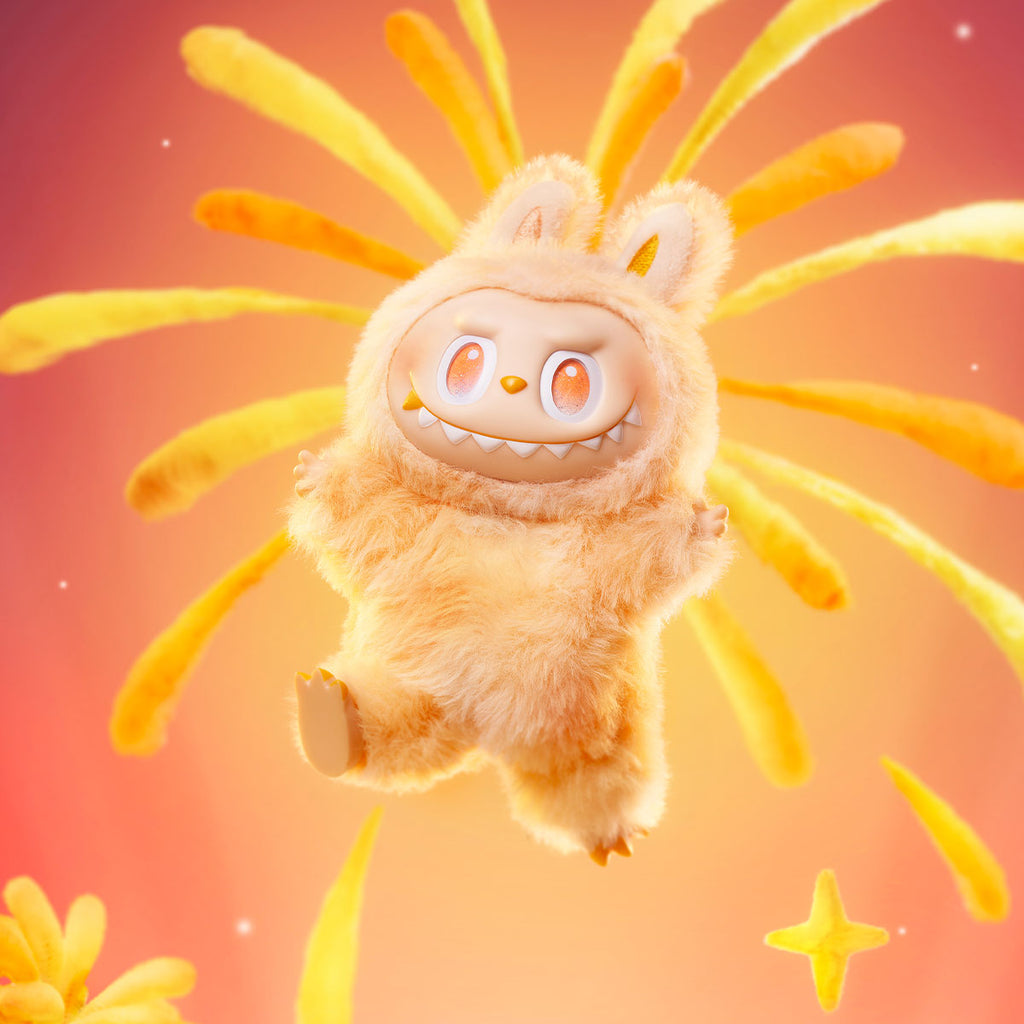 Llavero de peluche Labubu Happiness - Edición Big Into Energy