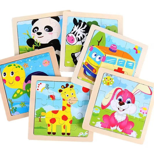 Petit Puzzle en Bois Montessori