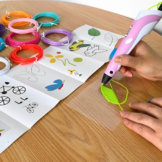 Stylo 3D Créatif pour Enfants parfait pour dessiner