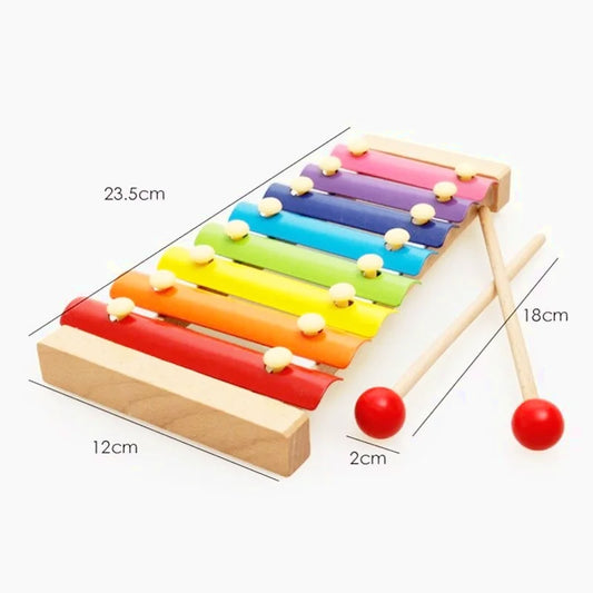 Xilófono de madera Montessori